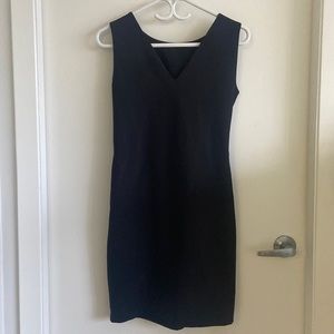 H&M Black Office Dress